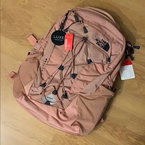 The North Face Bags Nwt The North Face Borealis Backpack Black Pink Poshmark